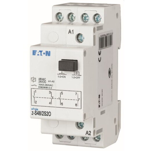 Eaton Electric Stromstoßschalter Z-S48/2S2O 48VAC/16A/2S 2OE