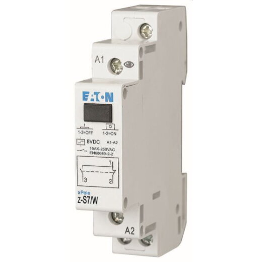 Eaton Electric Stromstoßschalter Z-S7/W 8VDC/16A/1W