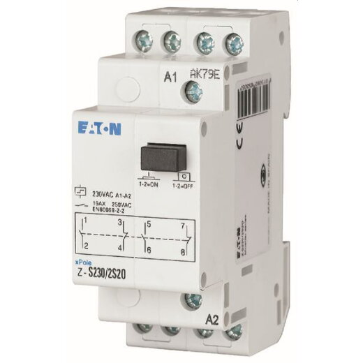 Eaton Electric Stromstoßschalter Z-S230/2S2O 230VAC/16A/2S 2OE