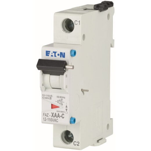 Eaton Electric Arbeitsstromauslöser FAZ-XAA-C-12-110VAC bis 63A FAZ PKNM