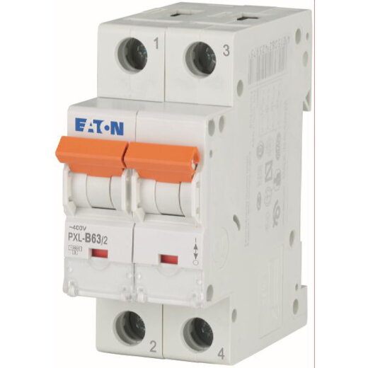 Eaton Electric Leitungsschutzschalter, Automat PXL-B63/2 B63A 2polig