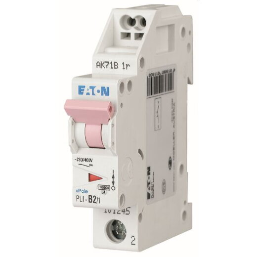 Eaton Electric Leitungsschutzschalter, Automat PLI-D2/1 D2A 1polig (Steckkl.)
