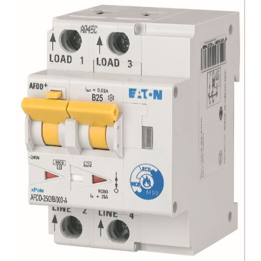Eaton Electric Schalter AFDD-25/2/B/003-A B25A 2polig 0,03A TypA