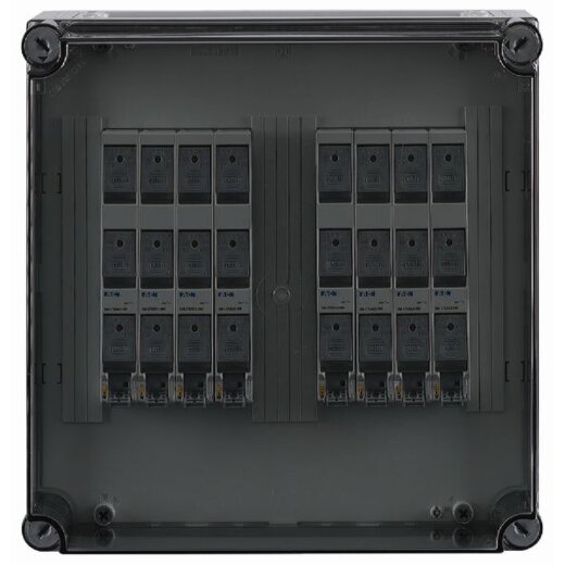 Eaton Electric Verteilergehäuse CI44-S60-400/3-8D02-LTS HS 400A 3polig