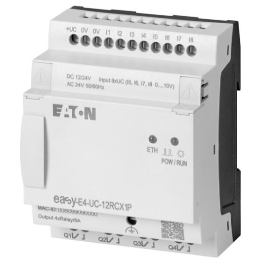 Eaton Electric Steuerrelais EASY-E4-UC-12RCX1P easyE4