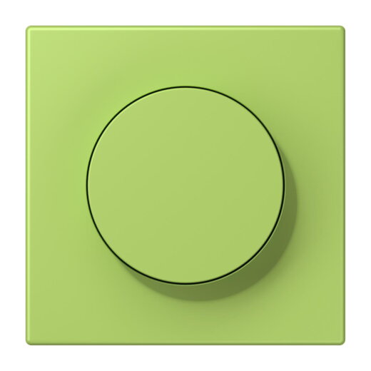 Jung Abdeckung mit Drehknopf, Serie LS, vert clair LC1740221