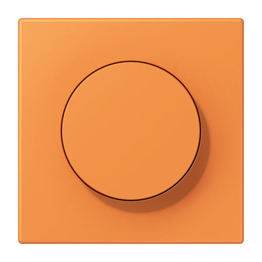Jung Abdeckung mit Drehknopf, Serie LS, orange clair LC1740225