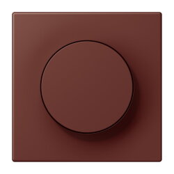 Jung Abdeckung mit Drehknopf, Serie LS, terre sienne...