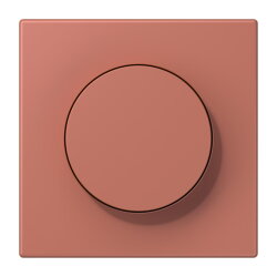 Jung Abdeckung mit Drehknopf, Serie LS, terre sienne...