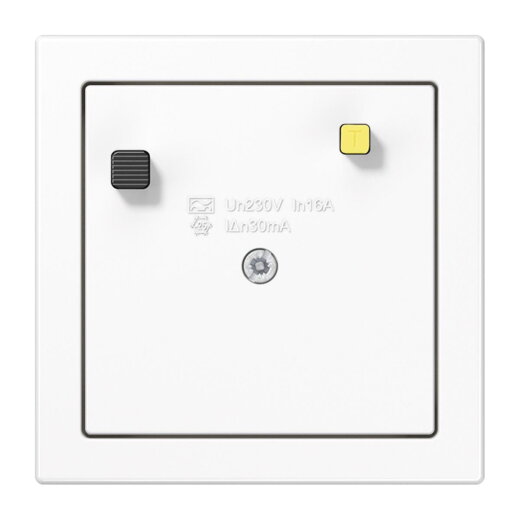 Jung FI-Schutzschalter (RCD) 30 mA, Serie LS, alpinweiß LS5530FIBWW