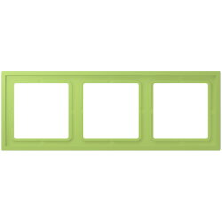 Jung Rahmen, 3-fach, LS ZERO, vert clair LCZ983BF221