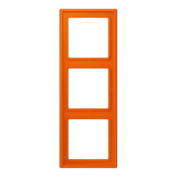 Jung Rahmen, 3-fach, LS 990, orange LC983224