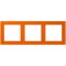 Jung Rahmen, 3-fach, LS ZERO, orange LCZ983BF224