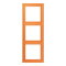 Jung Rahmen, 3-fach, LS 990, orange clair LC983225