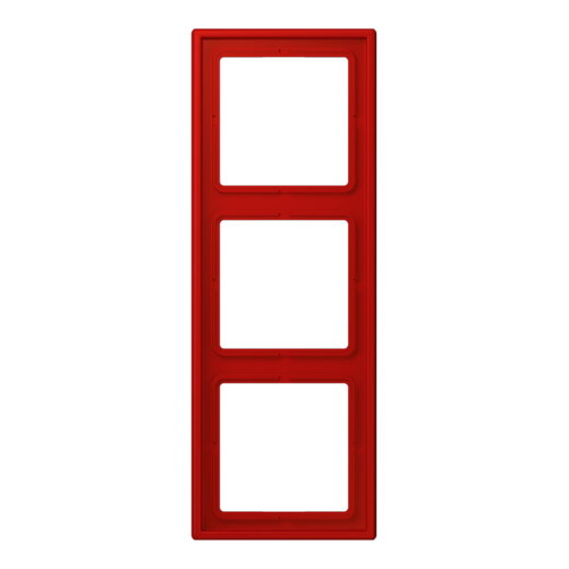 Jung Rahmen, 3-fach, LS 990, rouge vermillon 31 LC983227