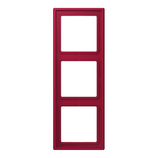 Jung Rahmen, 3-fach, LS 990, rouge carmin LC983229