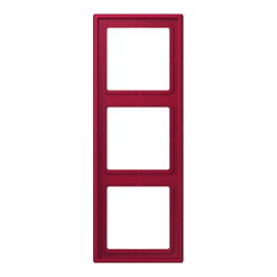 Jung Rahmen, 3-fach, LS 990, rouge carmin LC983229