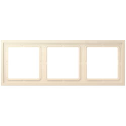 Jung Rahmen, 3-fach, LS ZERO, terre sienne...