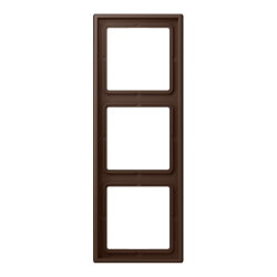 Jung Rahmen, 3-fach, LS 990, terre dombre...