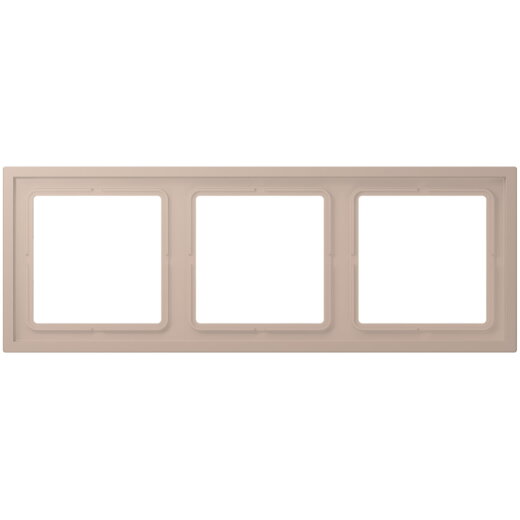 Jung Rahmen, 3-fach, LS ZERO, ombre br?lée claire LCZ983BF240