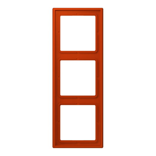 Jung Rahmen, 3-fach, LS 990, rouge vermillon 59 LC983244