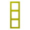 Jung Rahmen, 3-fach, LS 990, vert olive vif LC983249
