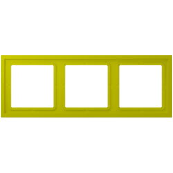 Jung Rahmen, 3-fach, LS ZERO, vert olive vif...