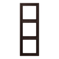 Jung Rahmen, 3-fach, LS 990, terre d?ombre...