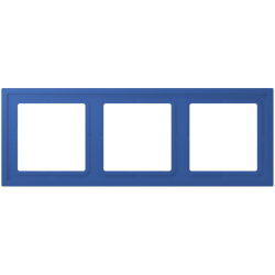 Jung Rahmen, 3-fach, LS ZERO, bleu outremer 59...