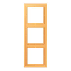 Jung Rahmen, 3-fach, LS 990, ocre jaune clair LC983254