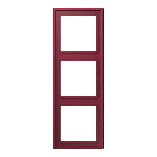 Jung Rahmen, 3-fach, LS 990, le rubis LC983255