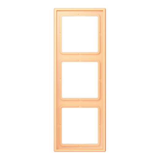 Jung Rahmen, 3-fach, LS 990, terre sienne claire 59 LC983258