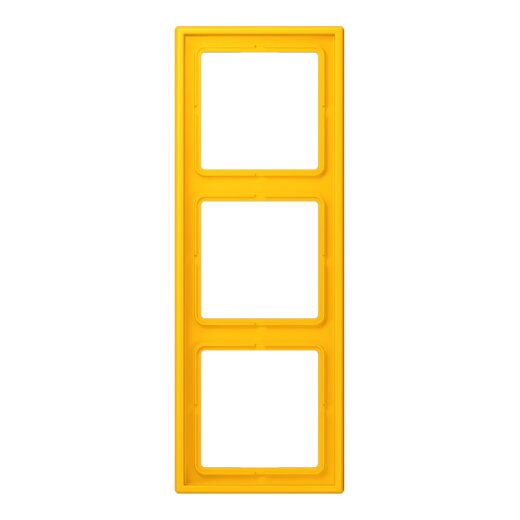 Jung Rahmen, 3-fach, LS 990, le jaune vif LC983263