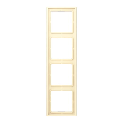 Jung Rahmen, 4-fach, LE CORBUSIER, blanc LC984201