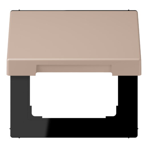 Jung Klappdeckel mit Rückstellfeder, Thermoplast lackiert, Serie LS, ombre br?lée claire LC990BFKL240