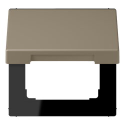 Jung Klappdeckel mit Rückstellfeder, Thermoplast...