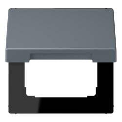 Jung Klappdeckel mit Rückstellfeder, Thermoplast...