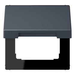 Jung Klappdeckel mit Rückstellfeder, Thermoplast...