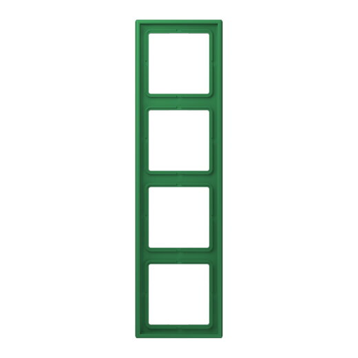 Jung Rahmen, 4-fach, LE CORBUSIER, vert foncé LC984219