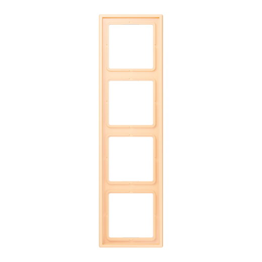 Jung Rahmen, 4-fach, LE CORBUSIER, ocre LC984223