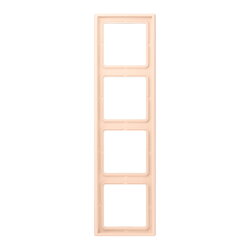 Jung Rahmen, 4-fach, LE CORBUSIER, rose pâle LC984228