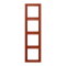 Jung Rahmen, 4-fach, LE CORBUSIER, locre rouge LC984232