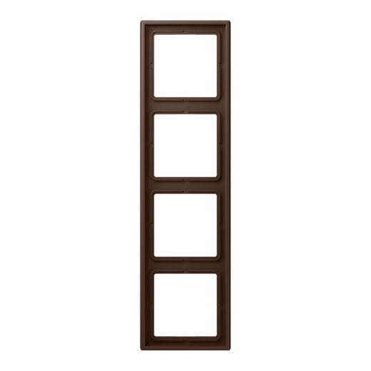 Jung Rahmen, 4-fach, LE CORBUSIER, terre dombre br?lée 31 LC984239