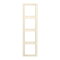 Jung Rahmen, 4-fach, LE CORBUSIER, blanc ivoire LC984245