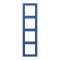 Jung Rahmen, 4-fach, LE CORBUSIER, bleu outremer 59 LC984253