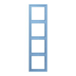 Jung Rahmen, 4-fach, LE CORBUSIER, bleu...