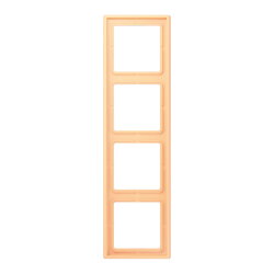 Jung Rahmen, 4-fach, LE CORBUSIER, terre sienne claire 59...