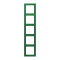 Jung Rahmen, 5-fach, LE CORBUSIER, vert foncé LC985219