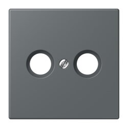 Jung Abdeckung für Antennendosen, Thermoplast...