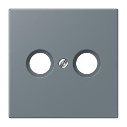 Jung Abdeckung für Antennendosen, Thermoplast...